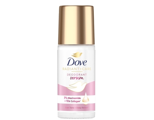 Lăn Ngăn Mùi Niacinamide + Collagen Sáng Da 45ml Dove