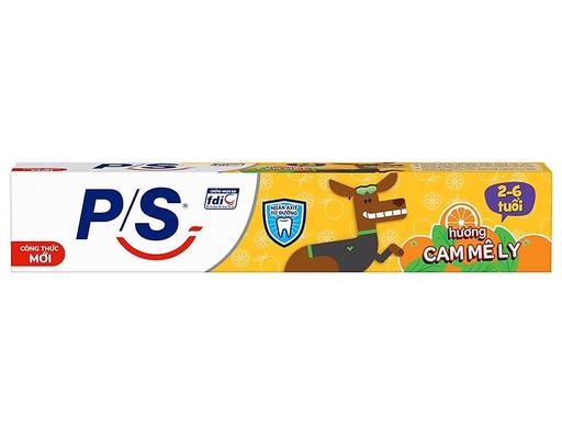 Kem Đánh Răng Trẻ Em 2-6 Tuổi Hương Cam 90g P/S
