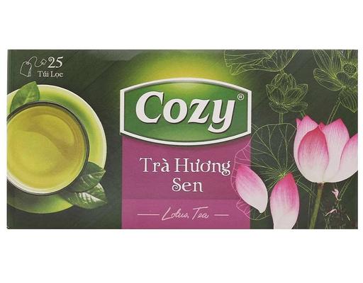 Trà Túi Lọc Hương Sen 25 x 2g Cozy