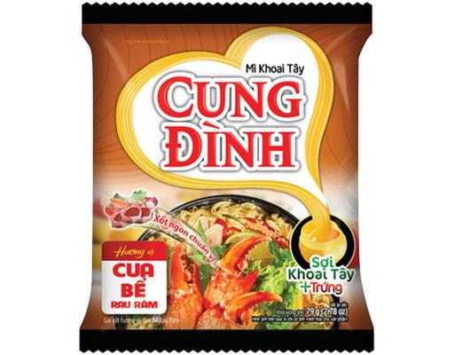 Mì Cua Bể Rau Răm 80g Cung Đình