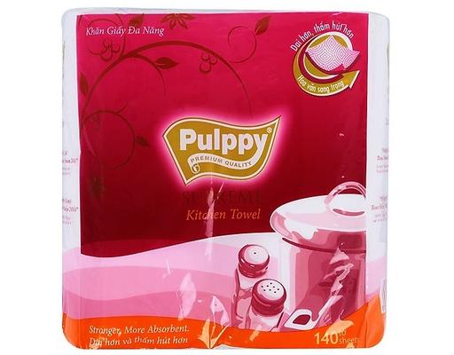 Khăn Giấy Đa Năng Supreme 2 Cuộn Pulppy