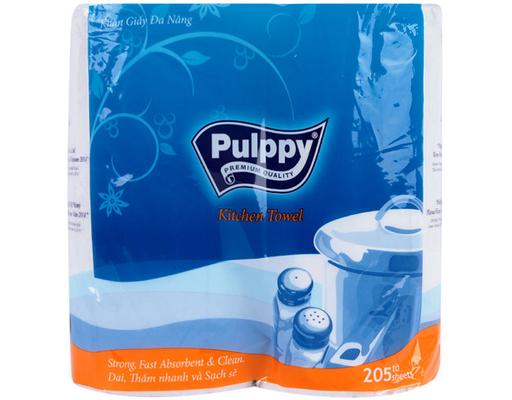Khăn Giấy Đa Năng 2 Cuộn Pulppy
