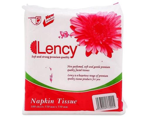 Khăn Giấy Ăn 33cm 100 Tờ Lency Napkin