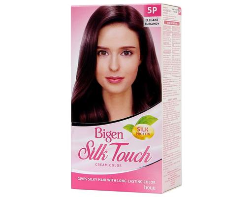 Kem Nhuộm Tóc Silk TouchMàu: Màu 5P - Đỏ Rượu Vang Bigen
