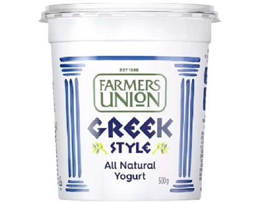Sữa Chua Vị Tự Nhiên Kiểu Hy Lạp Greek 500g Farmers Union