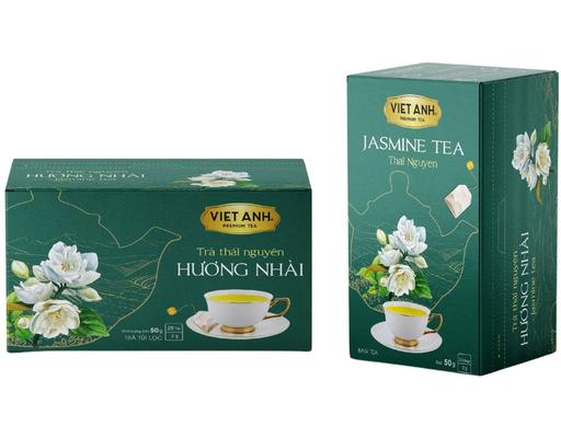 Trà Thái Nguyên Hương Nhài Túi Lọc 50g Vietanhtea