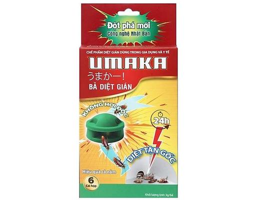 Bả Diệt Gián - Hộp 6 Viên Umaka