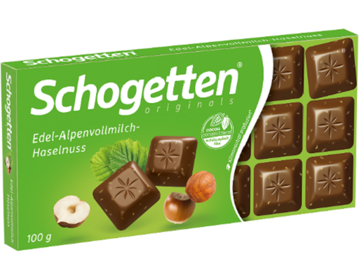 Socola Milk Hazelnut 100g Schogetten