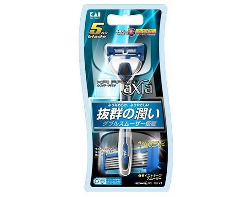 Dao Cạo Râu 5 Lưỡi Kép Kai Axia (AX-1SE) 1 Cây KAI