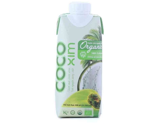Nước Dừa Organic 330ml Cocoxim