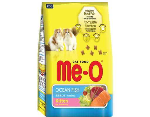 Thức Ăn Dạng Hạt Cho Mèo Con Vị Cá Biển 1.1kg Me-O