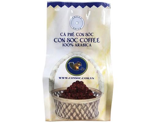 Cà Phê Hạt 100% Arabica 200g Con Sóc