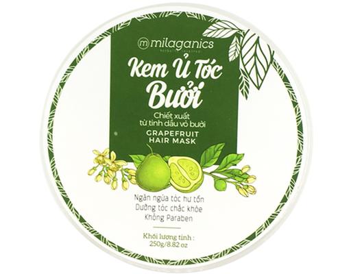 Kem Ủ Tóc Bưởi 250g Milaganics
