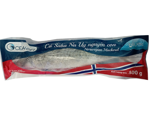 Cá Saba Biển Na Uy Nguyên Con OG Blue 500g Hồn Việt