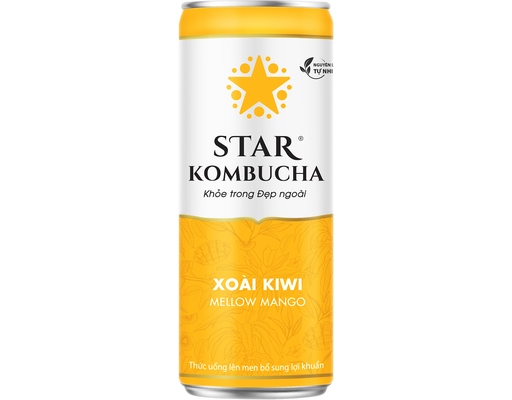 Thức Uống Lên Men Vị Xoài Kiwi 250ml Star Kombucha