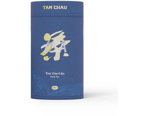 Trà Xanh Móc Câu Lon Giấy Xanh 100g Tâm Châu