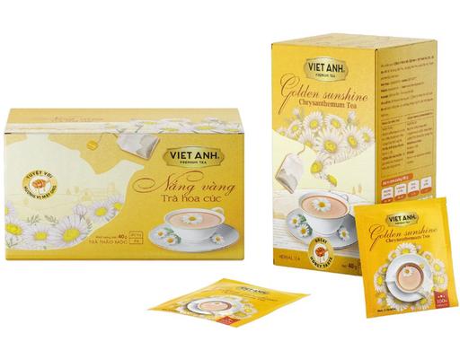 Trà Túi Lọc Hoa Cúc Nắng Vàng 40g Vietanhtea