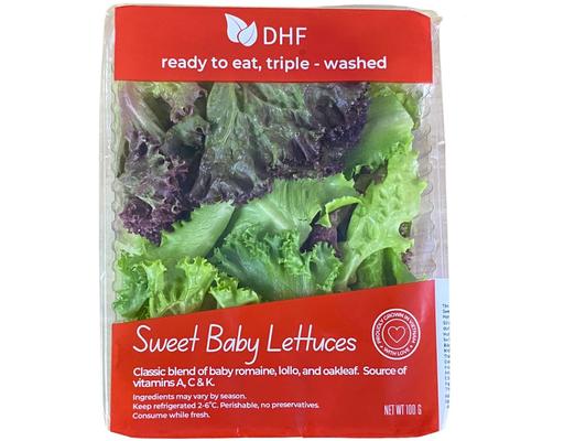 Xà Lách Hỗn Hợp Loại Sweet Baby Lettuces 100g DHF