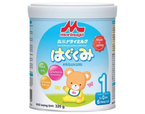 Sữa Bột Hagukumi Cho Bé 0-6 Tháng 320g Morinaga