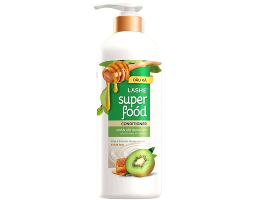 Dầu Xả Ngăn Gãy Rụng Tóc Chiết Xuất Kiwi Và Mật Ong Manuka 610g LASHE Superfood