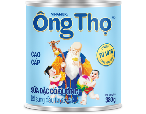Sữa Đặc Vinamilk Ông Thọ Trắng Chữ Xanh Lon 380g Vinamilk