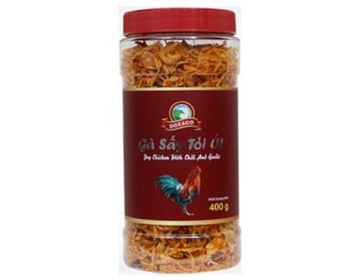 Gà Sấy Tỏi Ớt 400g Doxaco