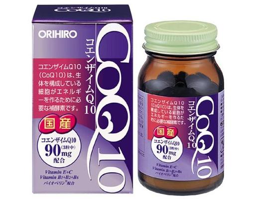 Thực Phẩm Bảo Vệ Sức Khỏe Chống Lão Hóa Coenzyme Q10 90 Viên Orihiro