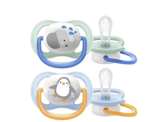Ty Ngậm Ban Đêm Cho Bé Từ 0-6 Tháng Tuổi SCF080/05 Vỉ Đôi Philips Avent