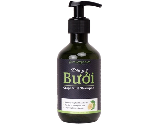 Dầu Gội Bưởi 280ml Milaganics
