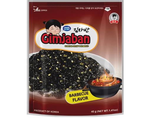 Tảo Biển Vị BBQ Gimjaban BBQ Flavor 40g Godbawee