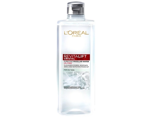 Nước Tẩy Trang Cho Da Dầu Revitalift Crystal Purifying Micellar Water 400ml L'Oreal