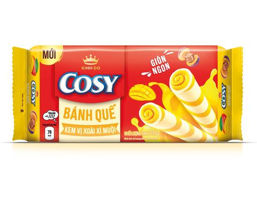 Bánh Quế Vị Xoài Xí Muội 117.6g Cosy
