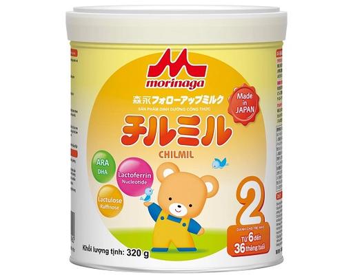 Sữa Bột Chilmil Cho Bé 6-36 Tháng 320g Morinaga