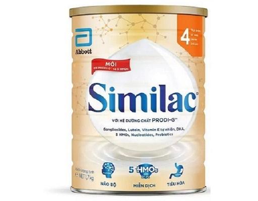 Sữa Bột Số 4 Cho Bé 2-6 Tuổi 1.7kg Similac