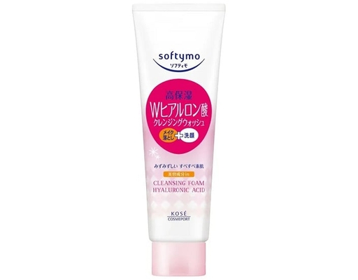 Sữa Rửa Mặt Tẩy Trang Softymo HA 190g Kosé