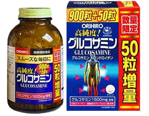 Thực Phẩm Bảo Vệ Sức Khỏe Viên Uống Hỗ Trợ Xương Khớp Glucosamine 950 Viên Orihiro