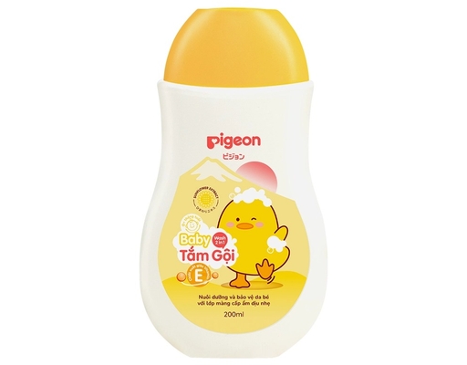 Tắm Gội 2 Trong 1 Chiết Xuất Hoa Hướng Dương 200ml Pigeon