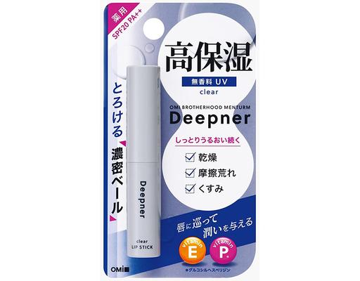 Son Dưỡng Môi Chống Nắng Không Mùi Deepner Clear Lip Stick 2.3g Omi Brotherhood