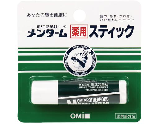 Son Dưỡng Ẩm Bạc Hà Dành Cho Môi Khô, Nứt Nẻ Medicall Lip Stick Methol 4g Omi Brotherhood