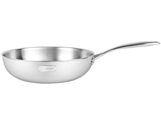 Chảo Xào Inox 3 Lớp Đáy Liền Trimax EL-2825 28cm Elmich