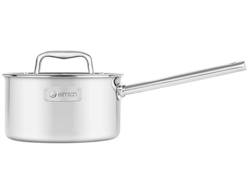 Elmich Quánh Inox Liền Khối Trimax Eco EL-3990 16cm