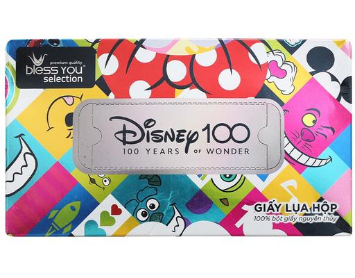Khăn Giấy Hộp Selection Disney 100 Tờ 2 Lớp Bless You