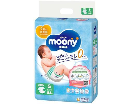 Moony Tã Dán S84 Cho Bé Từ 4-8kg 84 Miếng
