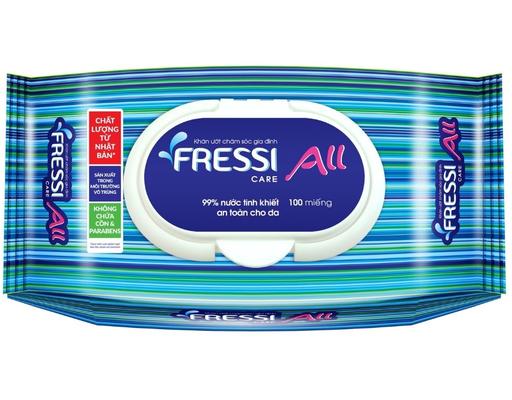 Khăn Ướt Care All 100 Tờ Fressi