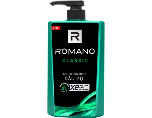 Dầu Gội Cao Cấp Hương Classic 650g ROMANO