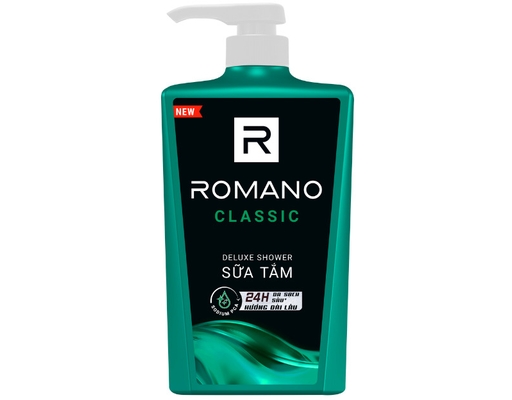 Sữa Tắm Hương Nước Hoa Classic 650g ROMANO
