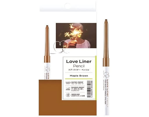 Chì Kẻ Mắt Màu Nâu Khói Pencil Maple Brown 0.1g Love Liner