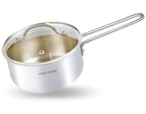 HÓME CÓORDY Nồi Inox 3 Lớp Liền Khối Size 16cm