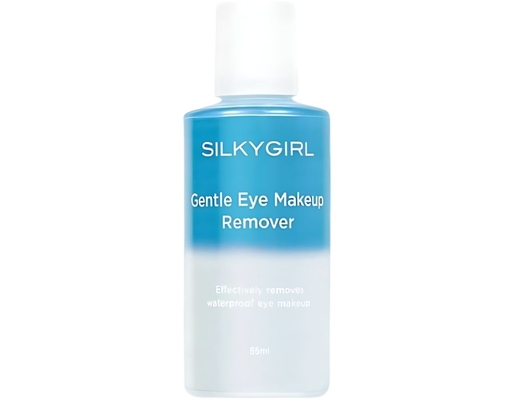 Tẩy Trang Mắt Môi Dịu Nhẹ Gentle Eye And Lip Make Up Remover 55ml Silkygirl