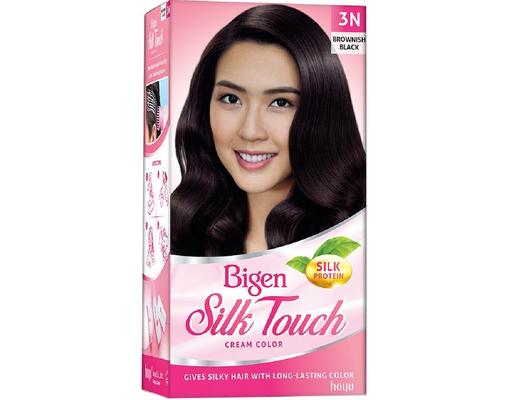 Kem Nhuộm Tóc Silk TouchMàu: Màu 3N - Nâu Đen Bigen